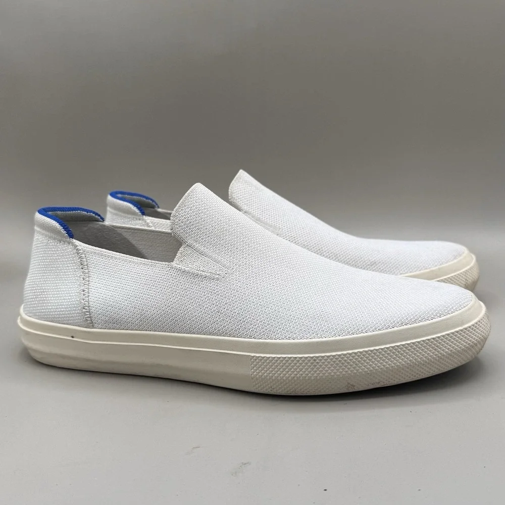 Rothys The Original Shoes Womens‎ Size 10 Slip On Anchor Textile Off White